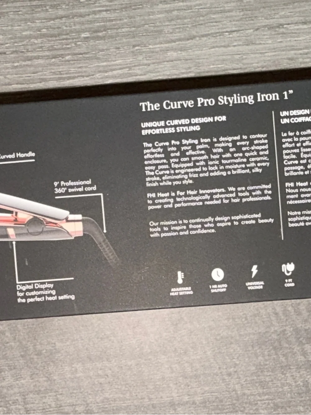 FHI Heat The Curve Pro Styling Iron 1
